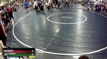 122 lbs Quarterfinal - Liam Qureshi, OCRTC vs Ali Hamzia, Brawlers WC