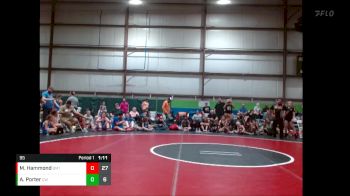 95 lbs Semis & 1st Wrestleback (8 Team) - Mya Hammond, Beast Mode vs Ann Porter, Cleveland Wrestling