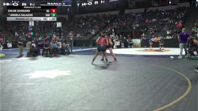 170 lbs Round Of 32 - Chloe Goddard, Rio Vista (SJ) vs Angela Salazar, Santa Ana (SS)