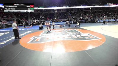 II-160 lbs Cons. Semi - Liam English, Berne Know Westerlo/Middleburgh vs Matt Verri, Little Falls