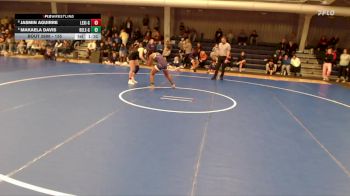 135 lbs Round 6 - Makaela Davis, Bellevue East vs Jasmin Aguirre, Lexington