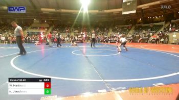 80 lbs Consi Of 32 #2 - Wesley Martin, 2TG vs Hudson Utesch, Siouxland Wrestling Academy