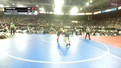 5A 132 lbs Semifinal - Rydge Vail, Bonneville vs Tristan Vega, Burley