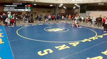 138 lbs Cons. Round 4 - Adrian Mendez, Unattached vs Brody Hinkle, Unattached