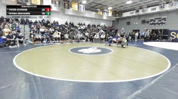 175 lbs Champ. Round 1 - Peter Schwab, Loyola vs Efosa Osayande, Peninsula