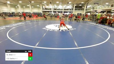 120 lbs Final - Grace Allen, ME Trappers WC vs Salena Cachu, ME Trappers WC