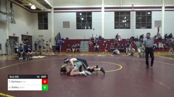 132 lbs Consi Of 8 #1 - Tate DeVoss, Bishop Lynch vs Jackson Bailey, The Westminster School