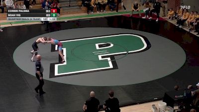 126 lbs Quarterfinals (8 Team) - Noah Vig, Kingsbury County vs Corbin Palsma, Bon Homme/Avon