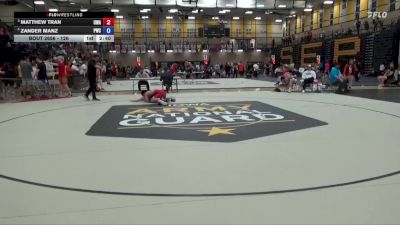 126 lbs 5th Place Match - Matthew Tran, Ubasa Wrestling Academy vs Zander Manz, Powerhouse Wrestling Club