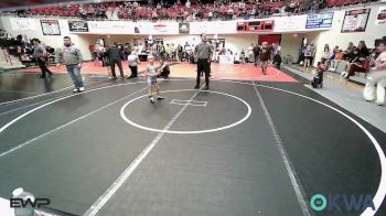 47-51 lbs Rr Rnd 1 - Dagni Rodriguez, Gore Pirates Youth Wrestling vs Averly Pittman, Spartan Wrestling Fort Smith