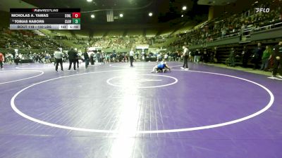 150 lbs Round Of 32 - Nicholas A. Yamas, Coalinga vs Tobias Nabors, Clovis