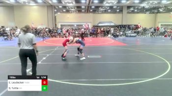 116 lbs Round Of 16 - Everest Leydecker, Thorobred WC vs Sandrine Tuttle, 512 Outlaw Wrestling