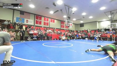 215 lbs Consi Of 4 - Carsyn Kimrey, Tulsa Union vs Kaydin McCartney, Gore Public Schools