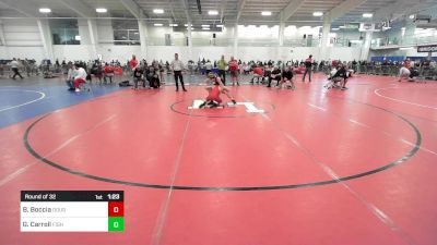 100 lbs Round Of 32 - Brayden Boccia, Doughboys WC vs Grady Carroll, Fisheye WC