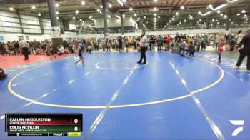 61 lbs Quarterfinal - Callen Huddleston, Xtreme Wrestling vs Colin Mcfillin, Great Neck Wrestling Club