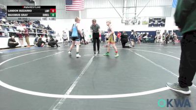 100-105 lbs Rr Rnd 1 - Landon Bizzarro, Lawton Legends Youth Wrestling vs Maximus Gray, Division Bell Wrestling