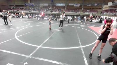 57 lbs 5th Place - Nolan Powers, Garden City Wrestling Club vs Bryleigh Ibarra, Duran Elite