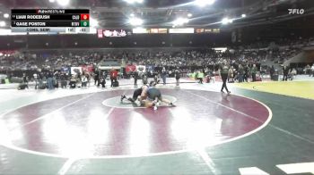 215 lbs Cons. Semi - Liam Rodebush, Caldwell vs Gage Ponton, Mountain View