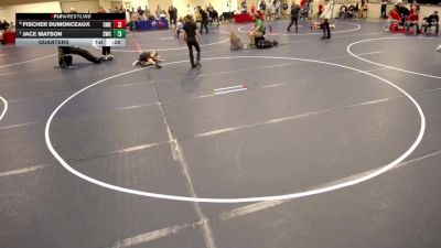 10U - 93 lbs Quarters - Jace Matson, Simley Wrestling Club vs Fischer Dumonceaux, Central MN Elite