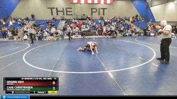 73 lbs 1st Place Match - Amarri Kem, Ravage vs Case Christensen, Wasatch Wrestling Club