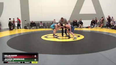 129 lbs Semis & 1st Wrestleback (8 Team) - Jackson Niederkohr, Killer Elite vs Nolan Baker, PA Alliance