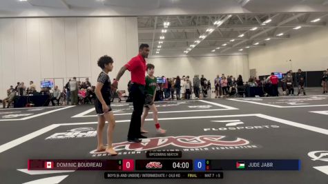 Dominic Boudreau vs Jude Jabr 2025 ADCC Niagara Open
