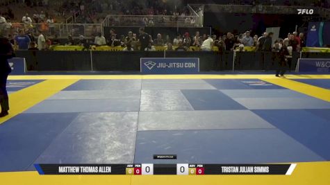 Tristan Julian Simms vs Matthew Thomas Allen 2025 Pan Kids Jiu-Jitsu IBJJF Championship
