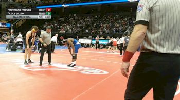 175 Class 4 lbs Quarterfinal - Donovan Hodges, Liberty vs Cole Dillon, Francis Howell North