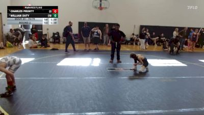 70/75 Round 2 - Charles Prunty, Carolina Reapers vs William Duty, Eastside Youth Wrestling