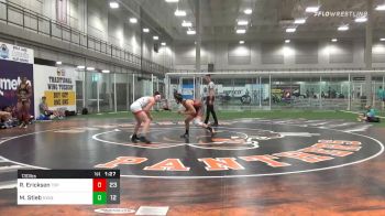 130 lbs Prelims - Ricky Ericksen, No Limit - IL vs Maddox Stieb, NY Aggressors