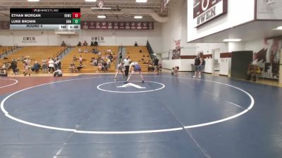 138/144 Round 4 - Ethan Morgan, Yellow Jackets Wrestling Club vs Luke Brown, Unaffiliated