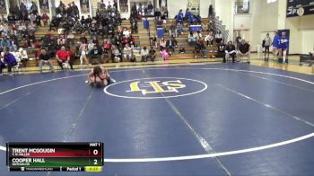 122 lbs 3rd Place Match - Cooper Hall, Dothan HS vs Trent Mcgougin, T. R. Miller