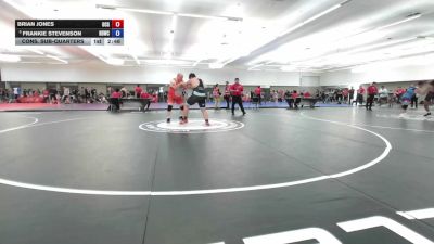 125 lbs Cons. Sub-quarters - Brian Jones, Orange County Grappling vs Frankie Stevenson, High Desert Wrestling Club
