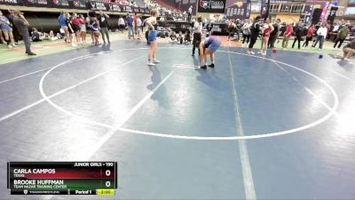 190 lbs Quarterfinal - Brooke Huffman, Team Nazar Training Center vs Carla Campos, Texas