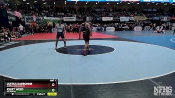 152 lbs 5th Place Match - Ryatt Weed, Soldotna vs Justus Darbonne, Juneau-Douglas HS