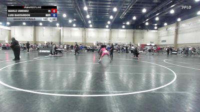 157 lbs Quarterfinal - Marlo Jimenez, Project Grapple vs Luis Bastardos, Mayhem Wrestling Club