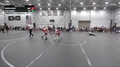 138 lbs Round 3 (6 Team) - Joshua Buck, DURO vs Alex Gomez, BC Predators