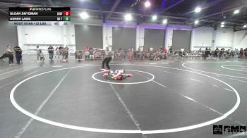 52 lbs Round Of 16 - Sloan Snydman, Shafter Youth Wrestling vs Asher Lamb, No Team