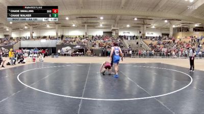 AA 120 lbs 1st Place Match - Chase Walker, Cleveland High School vs Chase Smalling, Science Hill High School