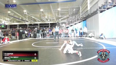 37-40 lbs Cons. Semi - Braxtyn Seely, Richmond vs Ty Roper, Dexter