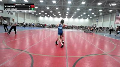 120 lbs Round Of 128 - Kolby Smith, AL vs Myles Hoover, PA