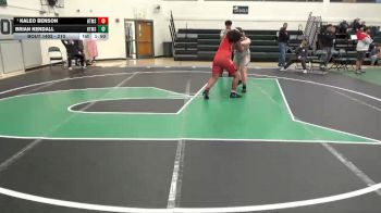 210 lbs 1st Place Match - Kaleo Benson, Hewitt-Trussville Middle School vs Brian Kendall, Hewitt-Trussville Middle School