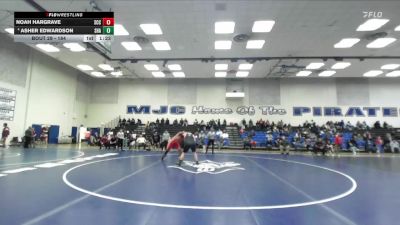285 lbs Champ. Round 1 - Jacob Maldonado, Delta College vs Angel Blanco, Skyline College