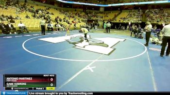 113 Class 4 lbs Champ. Round 1 - Gabe Hawkins, Lee`s Summit vs Antonio Martinez, Fort Osage