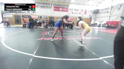 170 lbs Semifinal - Rosalynn Diaz, Liberty vs Thalia Hernandez, Newark Memorial