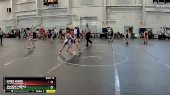 84 lbs Round 4 (6 Team) - River Miker, Tri State Hammers vs Jaxson Meeks, Brawler Elite