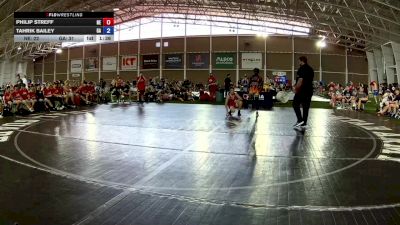 120 lbs Philip Streff, Nebraska vs Tahrik Bailey, Georgia