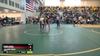 157 lbs Cons. Round 5 - DeVonn Nixon, COPLEY vs Gabe Vance, SPRINGFIELD(Akron)