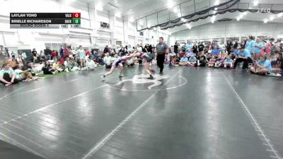 100 lbs Round Robin 4 - Laylah Yoho, Valkyrie Girls 2 WC - G vs Brielle Richardson, Backyard Barbies Purple - G