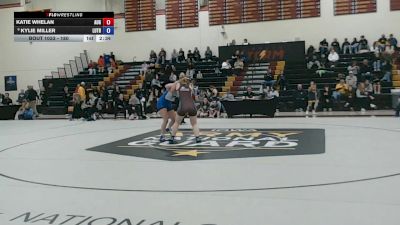 180 lbs Champ. Round 1 - Katie Whelan, Augsburg University vs Kylie Miller, Luther